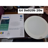 Philips LED Lamp DN020B 20W 20watt PANEL Downlight CW 6500k G4
