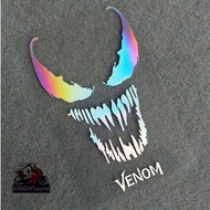 Venom Reflective Sticker Car Reflective Sticker Venom Stickers Motorbike Sticker Reflective Sticker 