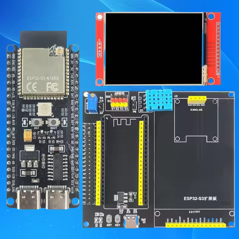 ESP32-S3-DevKitC-1 Development Board Kit With 2.8 Inch TFT LCD BT 2.4G Wifi Module 8MB PSRAM 16MB FL