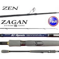 ZEN fishing rod ZAGAN 80 Agenda ZZA802S PE 3 Shore Plugging Game Spinning Rod