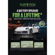 Quattron LIFETIME Battery NS40 - 55AH (WEST Malaysia)