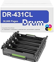 DR431CL Drum Unit High Yield 30,000 Pages Compatible DR-431CL Imaging Unit Replacement for Brother D