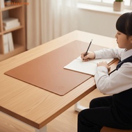 ZENITHZEN Writing Pad, Leather Cork Table Protector, Desk Blotter Minimalist Waterproof Premium Keyb