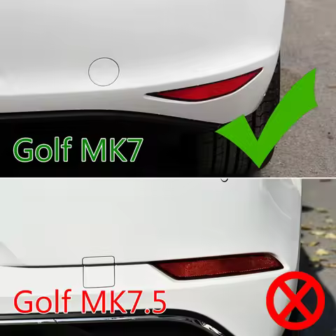 Rear Bumper Splitter Spoiler Air Vent Cover Spoiler For Volkswagen Golf 7 MK7 GTI R R400 2012-2015 B