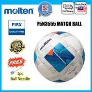 [100% Original] Molten Football F5N3555 size5 / Molten Bola Sepak F5A3555 Saiz5 (FIFA QUALITY PRO)