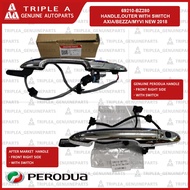 Chrome Handle outer with switch for Perodua Axia, Bezza, Myvi New 2018 69210-BZ280, 69210-BZ270, 692