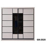 MIXBOX GOLD SERIES (2525) -Wardrobe 2 Sliding Door Width 5-10 feet x Height 8 feet