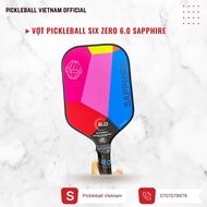 Six Zero 6.0 Sapphire Pickleball racket, high quality Pickleball Carbon racket, Pickleball dinker fo