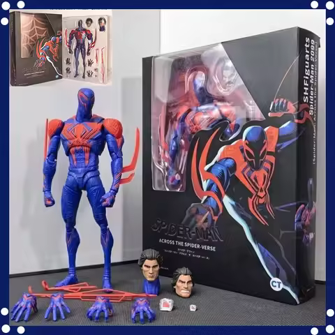 Ct Spider-Man 2099 Shf S.H.Figuarts Spiderman Across The Spider-Verse Part One anime Action Figures 