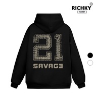 Richky Hanoi Premium Hoodie Savage 21 Graphic