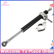 Motorcycle Steering Damper Stabilizer Damper-Steering Safety Control  Direction Safety Control Black
