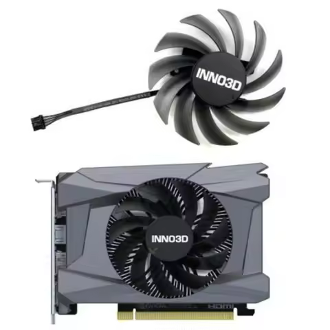 TD41 85mm CF-12915S Graphics Card Cooler Fan Replacement 25mm x 48mm x 48mm 12V 0.35A 4Pin for INNO3