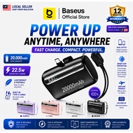 【3C Certified】Baseus 20000mAh Fast Charge MINI Powerbank Pocket Size Powerbank with Type-C Built-In 