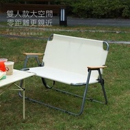 戶外露營折疊椅便攜式露營沙灘躺椅雙人多功能休閒靠背釣魚椅墊Outdoor camping folding chair portable camping beach lounge chair doubl