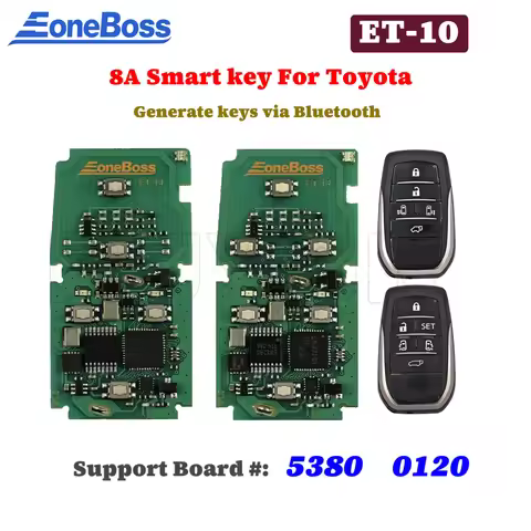 EoneBoss ET-10 Smart Remote Key with 8A&4D Chip for Toyota Previa Vellfire Alphard for Lexus Support