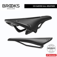 BROOKS C13 CARVED ALL WEATHER SADDLE COMFORT AT ITS LIGHTEST CARBON RAIL 145 158mm