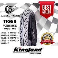 100% ORIGINAL & NEW KINGLAND TIGER TUBELESS & TUBE TYPE TIRES Ring 14&17 Ring 12 AND 13 SIZES 100/90