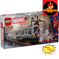 Spider-Man Assembling Toy vs. Doc Ock at LEGO SUPERHEROES 76321 Subway