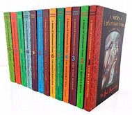 A Series of Unfortunate Events 13 books set English chapter book for children