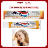 Aquafresh Extreme Clean Whitening Action Toothpaste 158.7g (Orange)