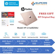 HP Pavilion Aero Laptop 13-be0029AU ROSE GOLD or 13-be0040au SILVER or 13-be0028au GOLD (E-Wallet T&