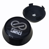 ฝาครอบดุมล้อ ฝาปิดดุมล้อ ENKEI (เอ็นไก RPF1) สีดำ ขนาด 63/68mm.  "ฟรีสปริงดันขา" ราคาต่อ 1ชิ้น และ4 