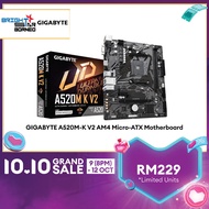 GIGABYTE A520M K V2 AM4 MATX Motherboard