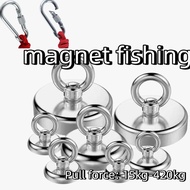 magnet fishing N52 D42 60kg Heavy Duty Fishing Magnet for Underwater Treasure Hunting