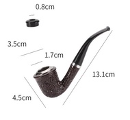 Cangklong Popeye Pipa Rokok /Mbako Zhaofa ZF-902 ukiran motif kayu Bahan Resin Untuk Koleksi Vintage