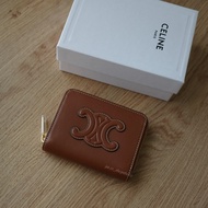 Celine  凱旋拉鍊錢包 Compact Zipped Wallet 皮夾