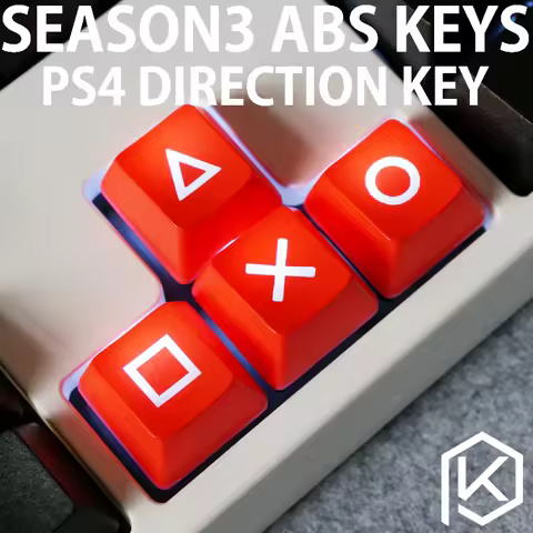 Novelty Shine Through Keycaps ABS Etched, Shine-Through light keycaps ps4 psp arrowkey functions oem