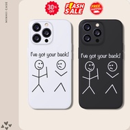 [Printed on request] tpu case for iphone theme funny double I got your backbag 6/6splus/7/7plus/8/8p
