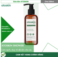 [HCM]ATOSKIN SHOWER [Chai 200ml] - Sữa tắm atoskin dành cho người viêm da cơ địa [atokin]