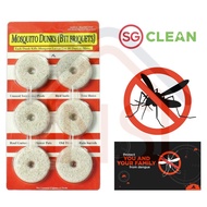 Mosquito Dunks (Bti Briquets) Non-Toxic Mosquito Larva Killer Insecticide / Pesticide 6 pcs pack