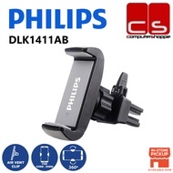 Philips One-handed Air Vent Mount Car Phone Holder With Padded Grip (DLK1411AB)