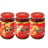 HENG's Assorted Crispy Chilli 340g (Crispy Prawn Chilli, Crispy Fish Chilli, Crispy Cuttlefish Chilli)