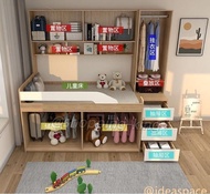 組合床架 （送貨上門） 實木床 單人床 雙人床 床單 床褥 衣櫃 衣架 組合床