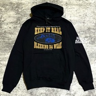 [✅Garansi] Keep It Real - Bleeding Da Weak Hoodie - Black | Original