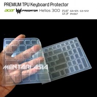 Keyboard Protector ACER Predator HELIOS 300 - PREMIUM TPU Clear