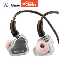 7Hz Zero 2 / Zero X Crinacle 10mm Dynamic Driver IEM Earbud Berkabel OFC Sesuai untuk Pemuzik Tanpa 
