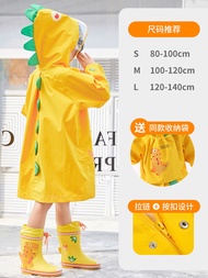 เสื้อกันฝนเด็ก Dinosaur Backpack ใหม่ปี 2024 เสื้อกันฝนเด็ก เสื้อกันฝนเด็กอนุบาล เสื้อกันฝนเด็กชายแล