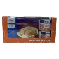 Gits Mini Gulab Jamun x 2 Cans + Mini Rasgulla x 2 Cans + Soan Papdi x 2 Packs) 1.35kg (India)