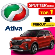 PERODUA Ativa (Nano ceramic sputter HD IR99) PRECUT car tinted kereta UV 99% window film