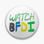 Watch BFDI Pin Buttons Brooches  Jewelry Accessory Customize Brooch Fashion Lapel Badges
