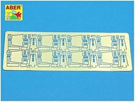 Avert 35A071 1/35 German Army MG34/42 Machine Gun Ammo Box 8 Piece Plastic Model Parts