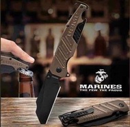 【angel 精品館 】UNITED CUTLERY USMC BREWSKI POCKET BOTTLE-折刀3537