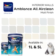 Dulux Ambiance All AirClean I Interior Paint | Matt Finish | Remove Formaldehyde I Shades of White |