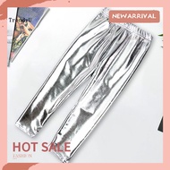 TRD Boys Straight Leg Pants Children Clothing Shiny Performance Pants for Kids Elastic Waist Breatha