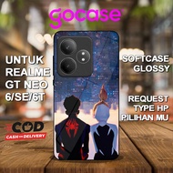 Go Caase ( AG 23 ) Softcase Glossy For Realme GT 6 l GT 6T l GT NEO 6 l GT Neo6 SE l GT Motif ABSTRA