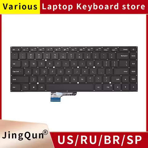 Original US RU/English Russian Laptop Keyboard For Xiaomi Mi RedmiBook 16 XMA2002 XMA2012-DJ AN AJ A